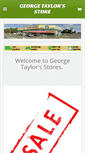 Mobile Screenshot of georgetaylorsstores.com.au